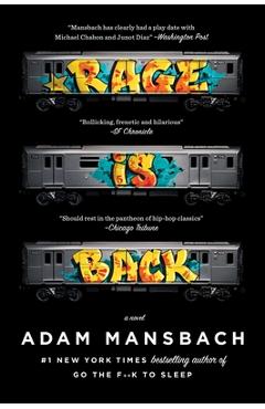 Coperta cărții 'Rage Is Back - Adam Mansbach'