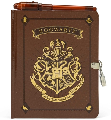 Harry Potter: Hogwarts Lock & Key Diary: Lock & Key Diary with Invisible Ink Pen - 