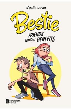 Coperta cărții 'Bestie: Friends Without Benefits (Volume 1 of The Complete Bestie Comic Strip Collection - Funny Comics About'