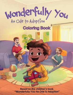 Coperta cărții 'Wonderfully You Coloring Book - Tom Tracy'