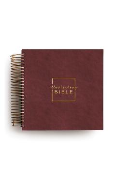 Coperta cărții 'CSB Illustrating Bible - Cranberry -'