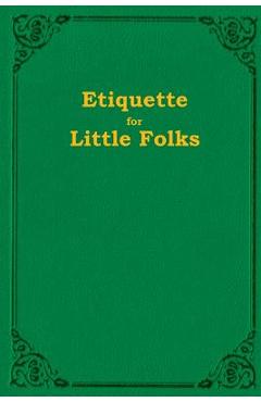 Coperta cărții 'Etiquette For Little Folks - Susie Sunbeam'