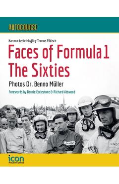 Coperta cărții 'Autocourse Faces of Formula 1: The Sixties - Hartmut Lebrink'