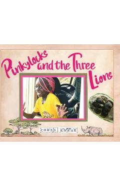Coperta cărții 'Pinkylocks and the Three Lions - Chris Knaak'
