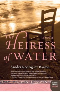 Coperta cărții 'The Heiress of Water - Sandra Rodriguez Barron'