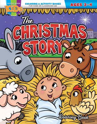 The Christmas Story: Coloring Book for Ages 2-4 - 