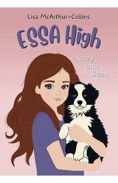 Coperta cărții 'Jazzy and Bean: A Book About Emotional Support Stuffed Animals For Kids With Autism, ADHD, Anxiety - Lisa'