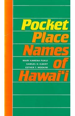 Coperta cărții 'Pocket Place Names of Hawai'i - Mary Kawena Pukui'
