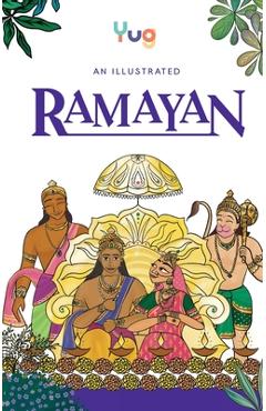 Coperta cărții 'An Illustrated Ramayan - Sonam Mantri'