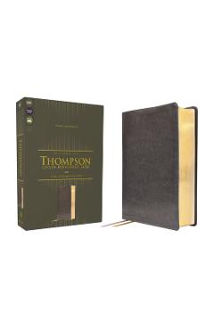Coperta cărții 'Esv, Thompson Chain-Reference Bible, Leathersoft, Gray, Red Letter - Frank Charles Thompson'