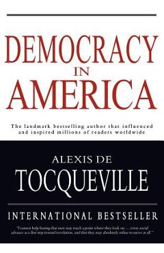Coperta cărții 'Democracy in America - Alexis De Tocqueville'
