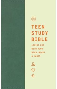 ESV Teen Study Bible (Trutone, Seaside Blue) - Jon Nielson
