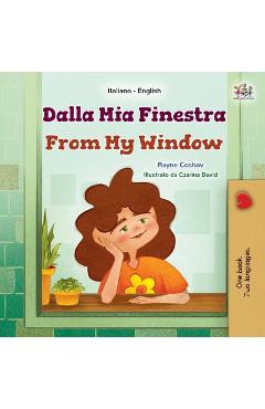 Coperta cărții 'From My Window (Italian English Bilingual Kids Book) - Rayne Coshav'