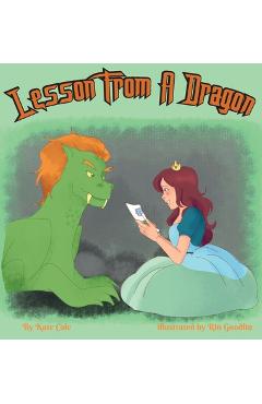 Coperta cărții 'A Lesson From a Dragon - Kathryn Cole'