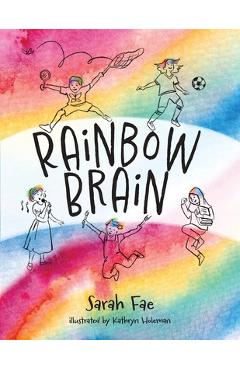 Coperta cărții 'Rainbow Brain - Kathryn Holeman'