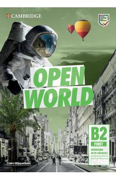Coperta cărții 'Open World First Workbook with Answers with Audio Download [With eBook] - Claire Wijayatilake'
