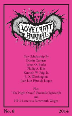 Coperta cărții 'Lovecraft Annual No. 8 (2014) - S. T. Joshi'