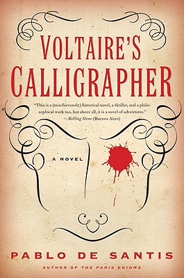 Coperta cărții 'Voltaire's Calligrapher - Pablo De Santis'