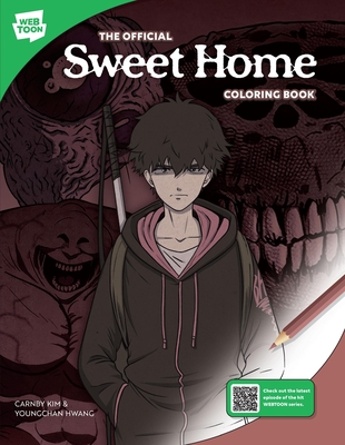 Coperta cărții 'The Official Sweet Home Coloring Book: 46 Original Illustrations to Color and Enjoy - Carnby Kim'