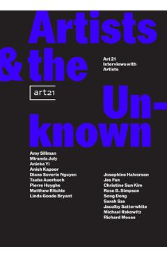 Coperta cărții 'Artists & the Unknown: Art21 Interviews with Artists - Jurrell Lewis'