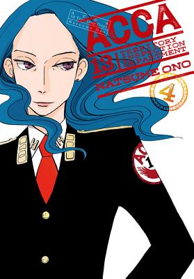 Coperta cărții 'Acca 13-Territory Inspection Department, Vol. 4 - Natsume Ono'