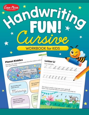 Handwriting Fun! Cursive, Grade K - 6 Workbook -