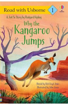 Coperta cărții 'Why the Kangaroo Jumps - Rob Lloyd Jones'