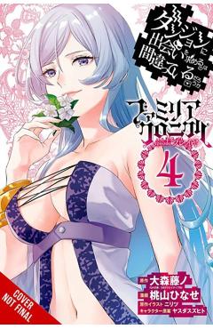 Coperta cărții 'Is It Wrong to Try to Pick Up Girls in a Dungeon? Familia Chronicle Episode Freya, Vol. 4 (Manga) - Fujino Omori'
