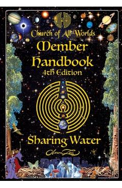 Coperta cărții 'Sharing Water: Church of All Worlds Member handbook - Oberon Zell'