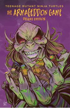 Coperta cărții 'Teenage Mutant Ninja Turtles: The Armageddon Game Deluxe Edition - Tom Waltz'