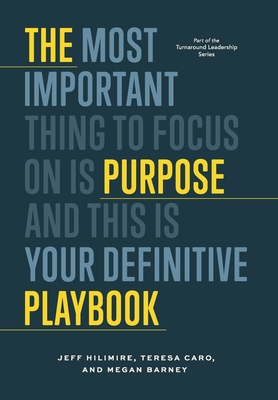 Coperta cărții 'The Purpose Playbook - Jeff Hilimire'