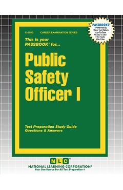 Coperta cărții 'Public Safety Officer I -'