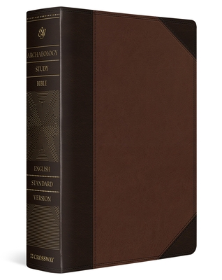 ESV Archaeology Study Bible (Trutone, Brown/Walnut, Portfolio Design) - David L. Adams