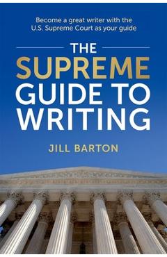 Coperta cărții 'The Supreme Guide to Writing - Jill Barton'