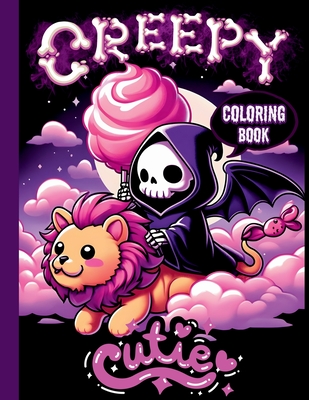Creepy Cutie Kawaii Coloring Book: A gothic world of coloring with this book designed for adults and teens, featuring a charming mix of spooky and swe - Mike Kali