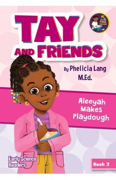 Coperta cărții 'Aleeyah Makes Playdough - Phelicia E. Lang'