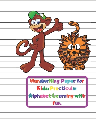 Handwriting Paper for Kids: Practicular Alphabet Learning with fun.: Cursive Writing Books and Practice Paper:3-Line and Checkered Writing Sheets( - Variegated Powers