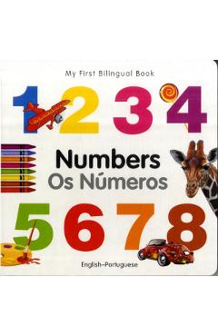 Coperta cărții 'My First Bilingual Book-Numbers (English-Portuguese) -'