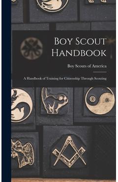 Coperta cărții 'Boy Scout Handbook; a Handbook of Training for Citizenship Through Scouting -'