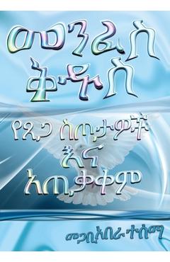 Coperta cărții 'Holy Spirit and his gifts operation - Aberra W. Tessema'