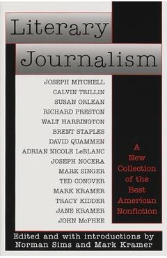 Poza produsului Literary Journalism: A New Collection of the Best American Nonfiction - Norman Sims