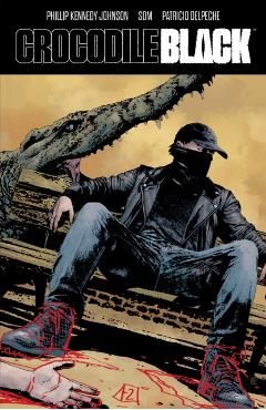 Coperta cărții 'Crocodile Black - Phillip Kennedy Johnson'