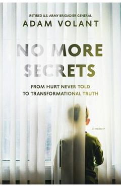Coperta cărții 'No More Secrets: From Hurt Never Told To Transformational Truth - Adam Volant'
