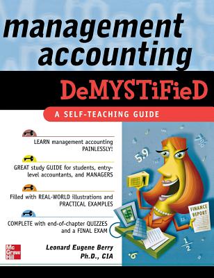 Coperta cărții 'Management Accounting Demystified - Heather Berry'