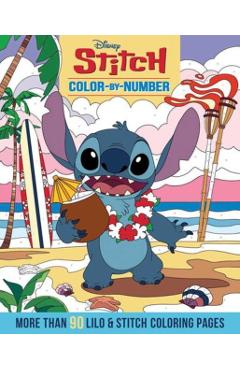 Disney Stitch Color-By-Number -