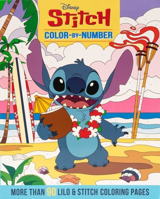 Disney Stitch Color-By-Number - 