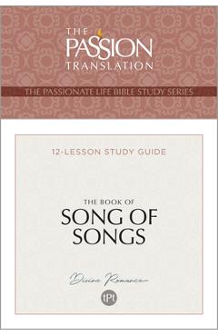 Coperta cărții 'Tpt the Book of Song of Songs: 12-Lesson Study Guide - Brian Simmons'