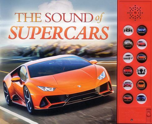 Coperta cărții 'The Sound of Supercars [With Battery] - Andrea C. Pinnington'