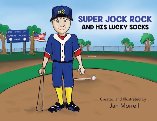 Coperta cărții 'Super Jock Rock and His Lucky Socks - Jan Morrell'
