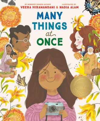 Coperta cărții 'Many Things at Once - Veera Hiranandani'